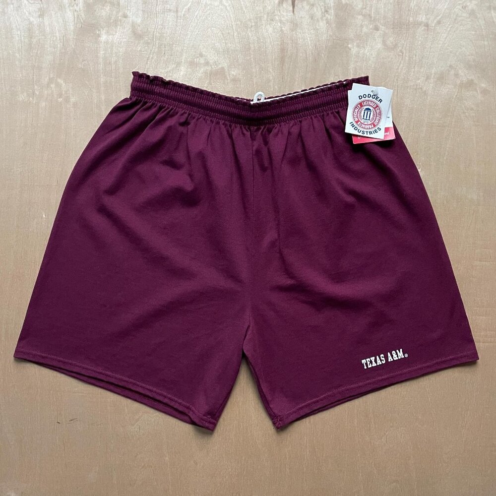 Vintage 2000's Texas A&M University Maroon Shorts / Size Men's Large
